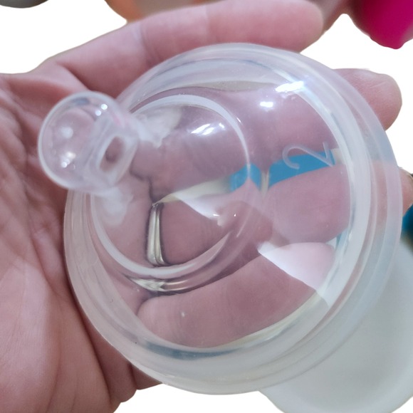 Big Lot Of Boon Nursh Baby Bottles 8 oz and Size 3, 2 & 1 Nipples & Storage Buns - Picture 4 of 16